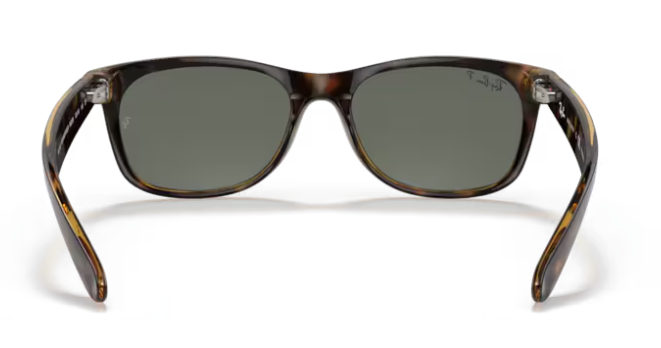 Ray-Ban New Wayfarer Tortoise Crystal/ G-15 Green polarized