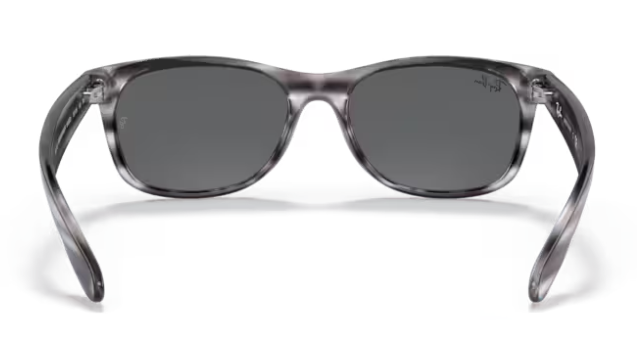 Ray-Ban New Wayfarer Striped Grey Havana/ Dark Grey
