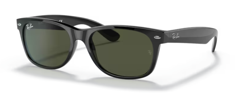 Ray-Ban New Wayfarer Black, G-15 Green