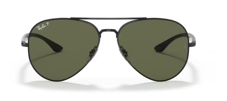 Ray-Ban 3675 Black/ Green Polarized