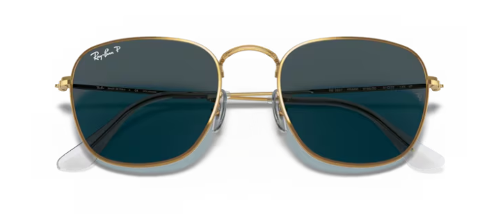 Ray-Ban Frank Gold/ Blue Polarized