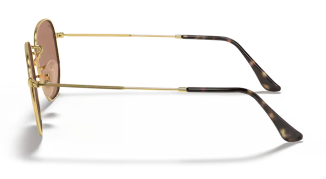 Ray-Ban Hexagonal Gold/ Koper Flash