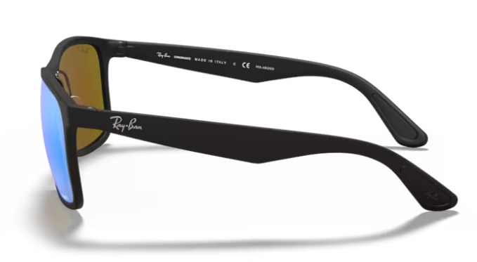 Ray-Ban RB4264 Chromance Matte Black/ Blue Mirror Polarized Chromance