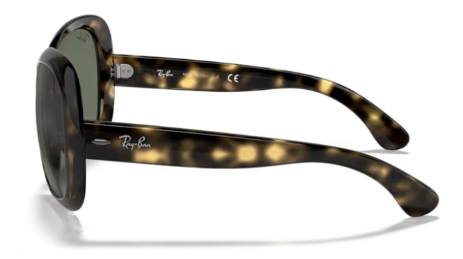 Ray-Ban Jackie Ohh ll Helles Havanna/Dunkelgrün