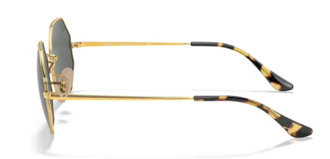 Ray-Ban Octagonal Arista Gold/ Dark Grey