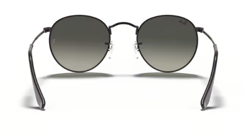 Ray-Ban Round Metal Schwarz, Hellgrauer Farbverlauf Dunkel