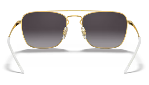 Ray-Ban 3588 Black on Gold/ Grey achterkant