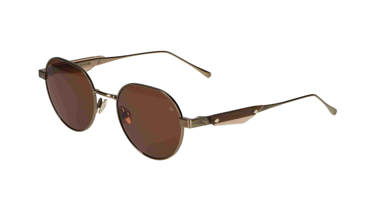 Scotch & Soda SS6023 Shiny Antique Gold Brown/ Brown