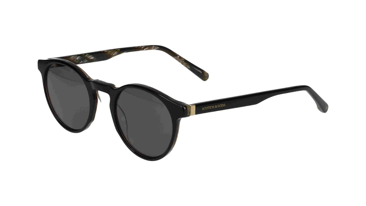 Scotch & Soda SS8034 Gloss Black On Horn/ Black