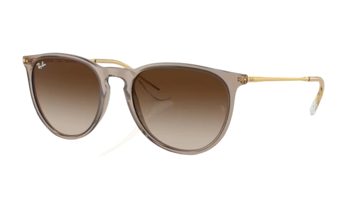 Ray-Ban Erika Transparent Light Brown/ Brown Gradient