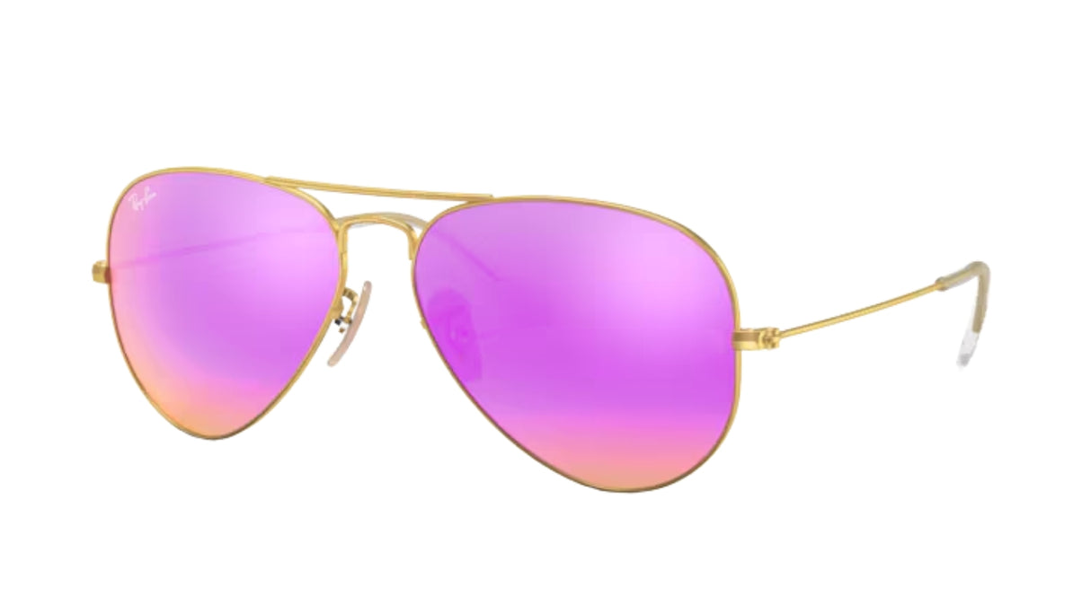 Ray-Ban Aviator Gold/ Cyclaam Flash