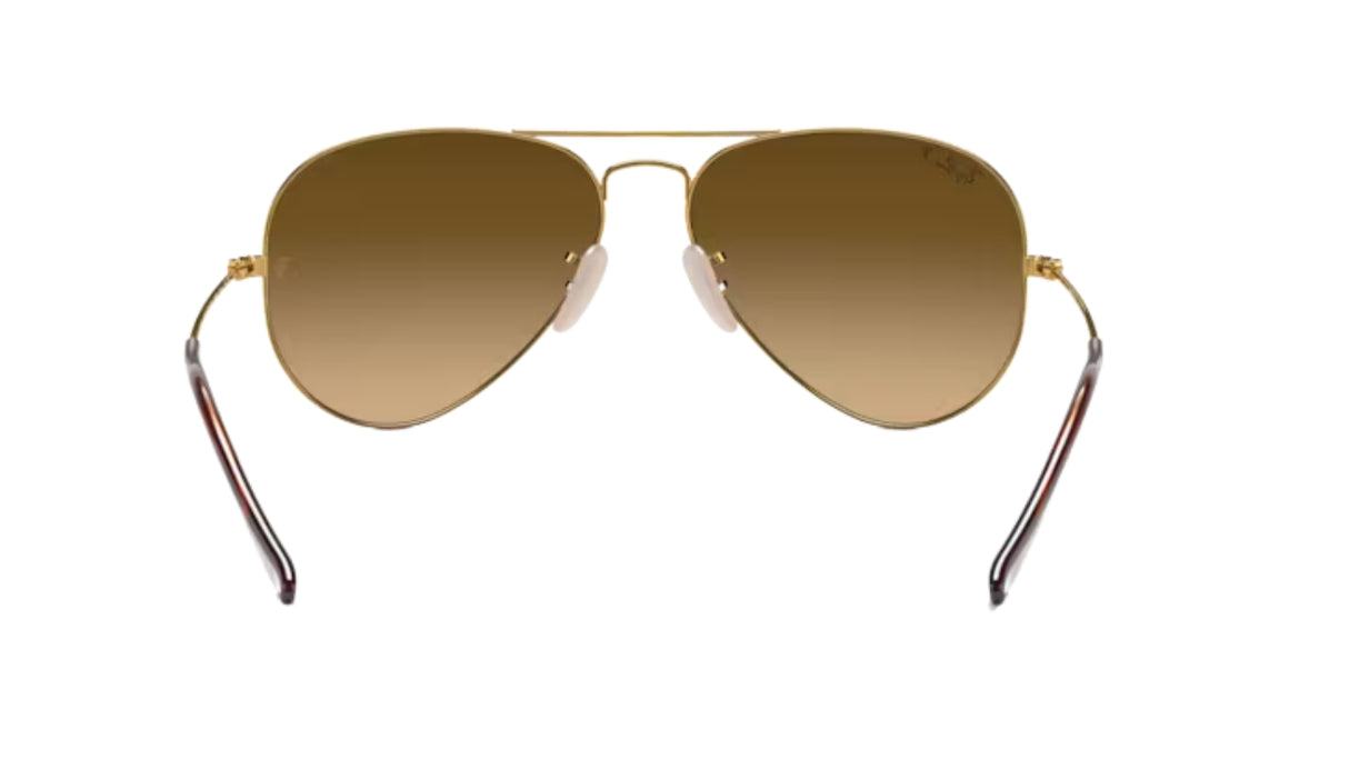 Ray-Ban Aviator Large Metal Arista/ Brown Gradient Polarized