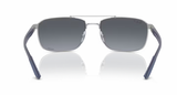 Ray-Ban 3737 Silver/ Blue Mirror Gold Polarized