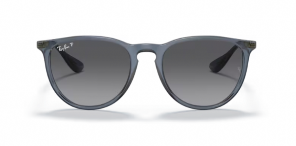 Ray-Ban Erika Transparent Blue/ Grey Gradient Polarized