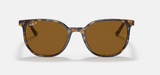 Ray-Ban Elliot Havana Brown Grey/ Brown Polarized