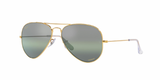 Ray-Ban Aviator Large Metal Legend Gold/ Gradient Dark Green Mirror