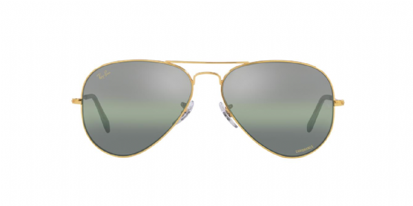 Ray-Ban Aviator Large Metal Legend Gold/ Gradient Dark Green Mirror