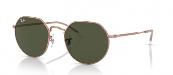 Ray-Ban Jack Rosegold/ Green