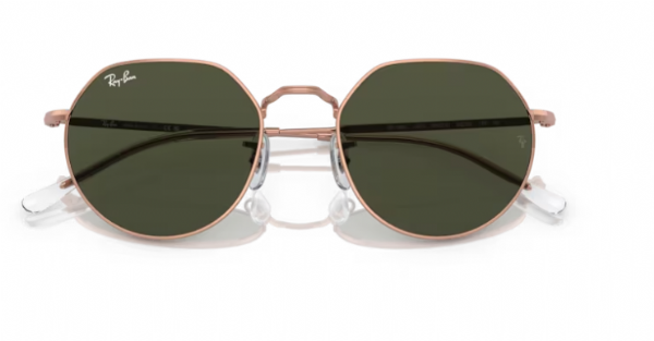 Ray-Ban Jack Rosegold/ Green