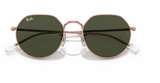 Ray-Ban Jack Rosegold/ Green