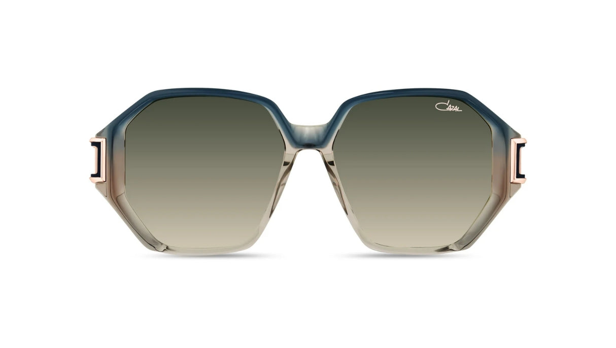 Cazal-8522-Smoke-Blue-Rosegold-Green-Gradient-Voorzijde