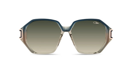 Cazal-8522-Smoke-Blue-Rosegold-Green-Gradient-Voorzijde