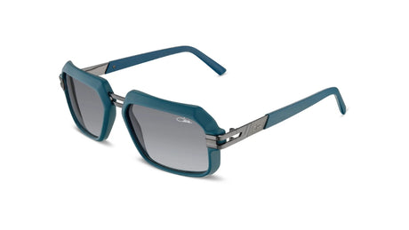 Cazal-Zonnebril-6004-Petrol-Blue-Gunmetal-Matte-Grey-Gradient-Schuin
