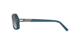 Cazal-Zonnebril-6004-Petrol-Blue-Gunmetal-Matte-Grey-Gradient-Zijaanzicht
