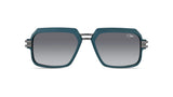 Cazal-Zonnebril-6004-Petrol-Blue-Gunmetal-Matte-Grey-Gradient