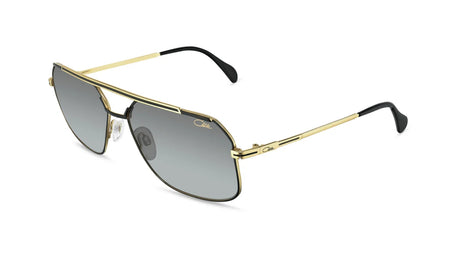 Cazal-Zonnebril-9081-Black-Gold-Grey-Gradient-schuin
