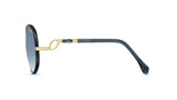 Cazal Zonnebril 9503 Smoke Blue-Gold/ Blue Gradient