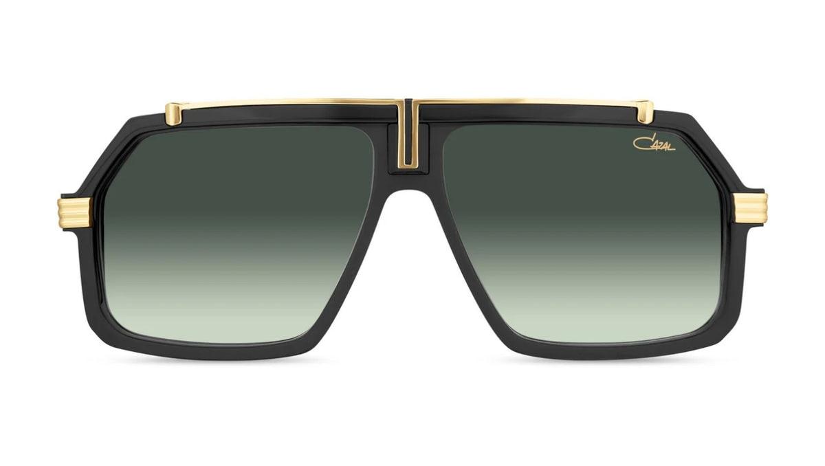 Cazal Zonnebril 687 Black-Gold/ Green Gradient