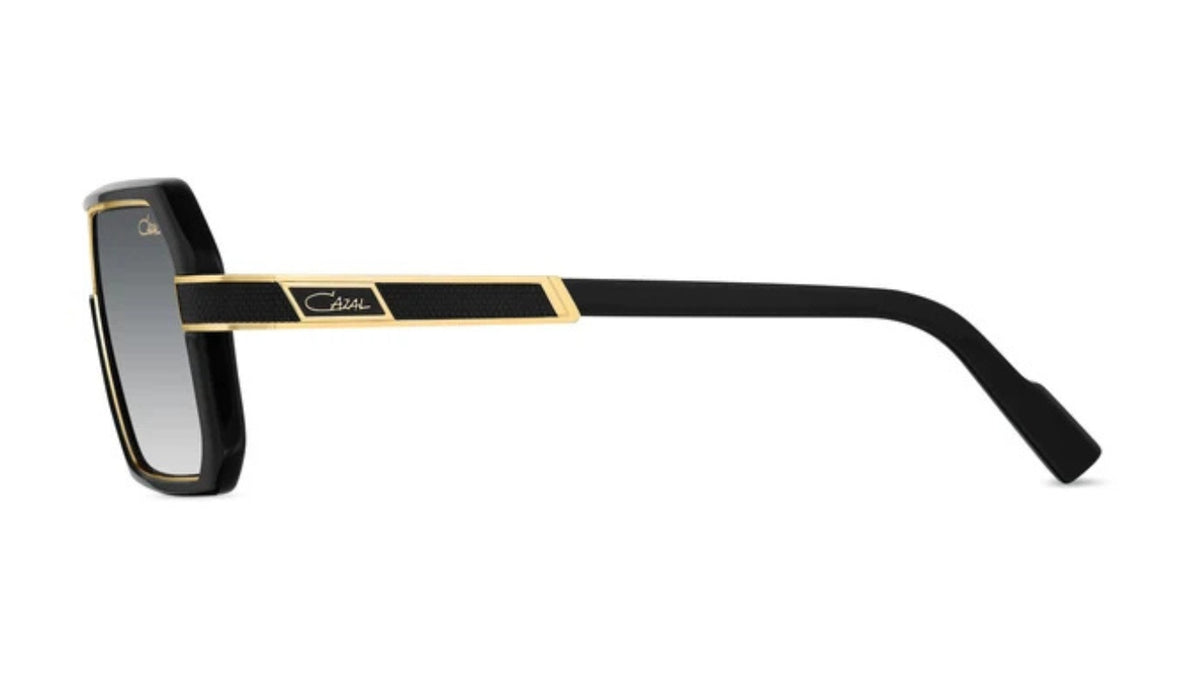 Cazal Zonnebril 8053 Black-Gold/ Grey Gradient