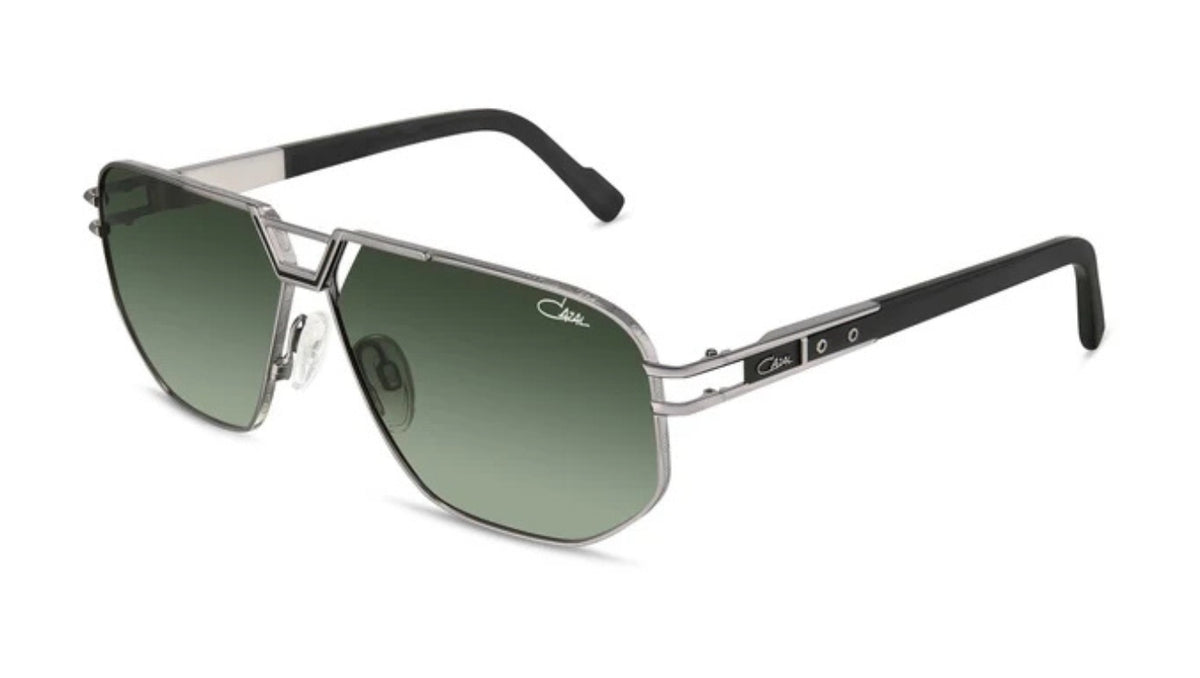Cazal Zonnebril 9114 Black Gunmetal/ Green Gradient