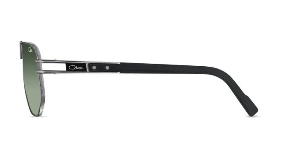 Cazal Zonnebril 9114 Black Gunmetal/ Green Gradient