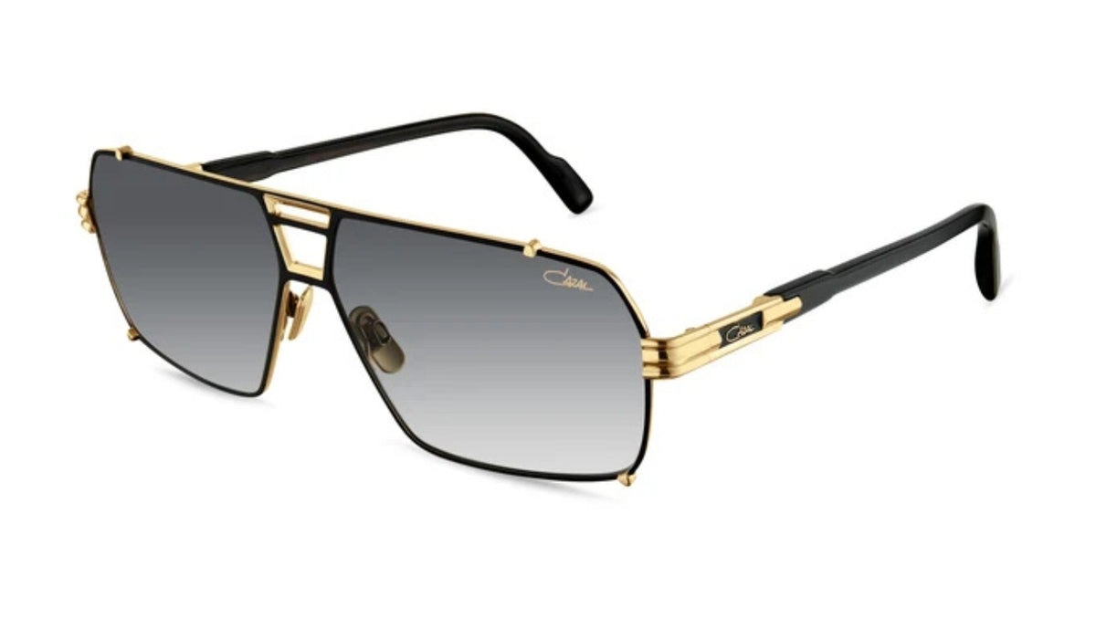 Cazal Zonnebril 9115 Black-Gold / Grey Gradient