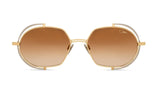 Cazal Zonnebril 9507 Gold-Silver/ Brown Gradient