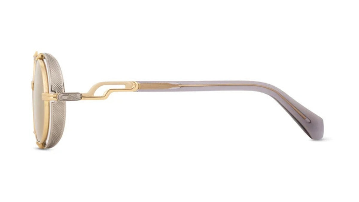 Cazal Zonnebril 9507 Gold-Silver/ Brown Gradient