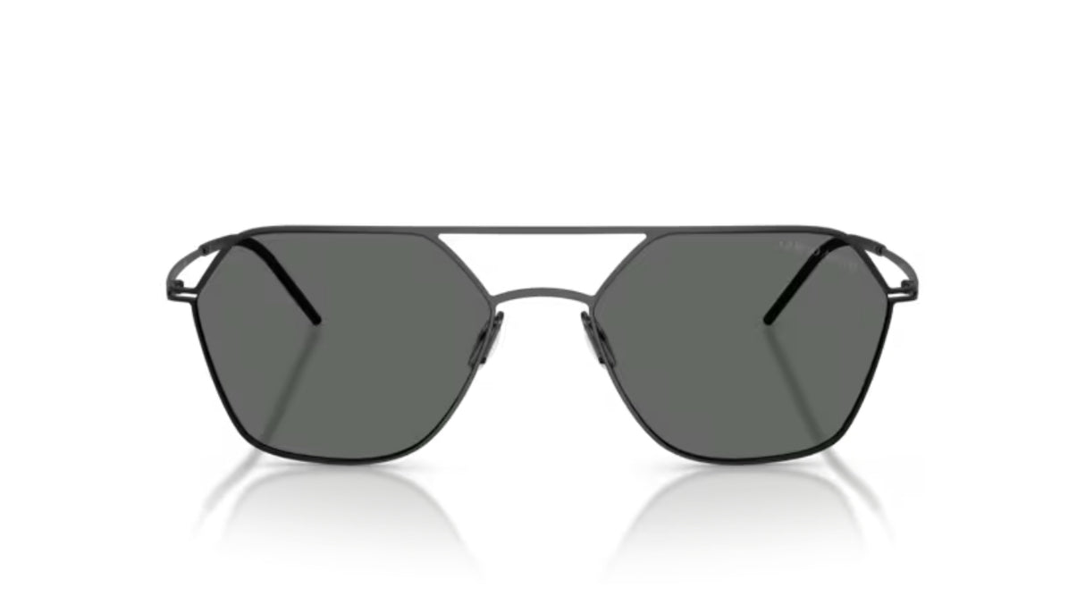 Giorgio-Armani-AR6185-Matte-Black-Dark-Grey-Vooraanzicht