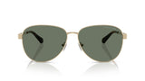 Michael-Kors-Biarritz-Light-Gold-Shiny-Green-Solid-Voorzijde
