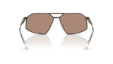Michael Kors Mar Vista Zonnebril Matte Gunmetal Husk Mirror achterzijde