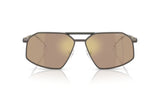 Michael Kors Mar Vista Zonnebril Matte Gunmetal Husk Mirror voorzijde