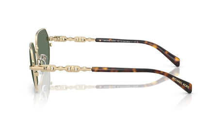 Michael-Kors-Saint-Martin-Light-Gold-Shiny-Green-Solid-Zijaanzicht