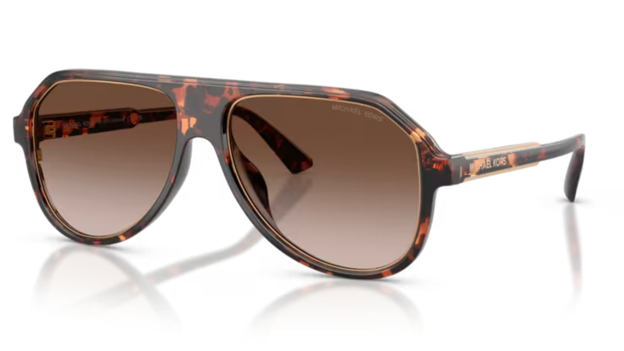 Michael Kors Molokai Dark Tortoise/ Smoke Gradient