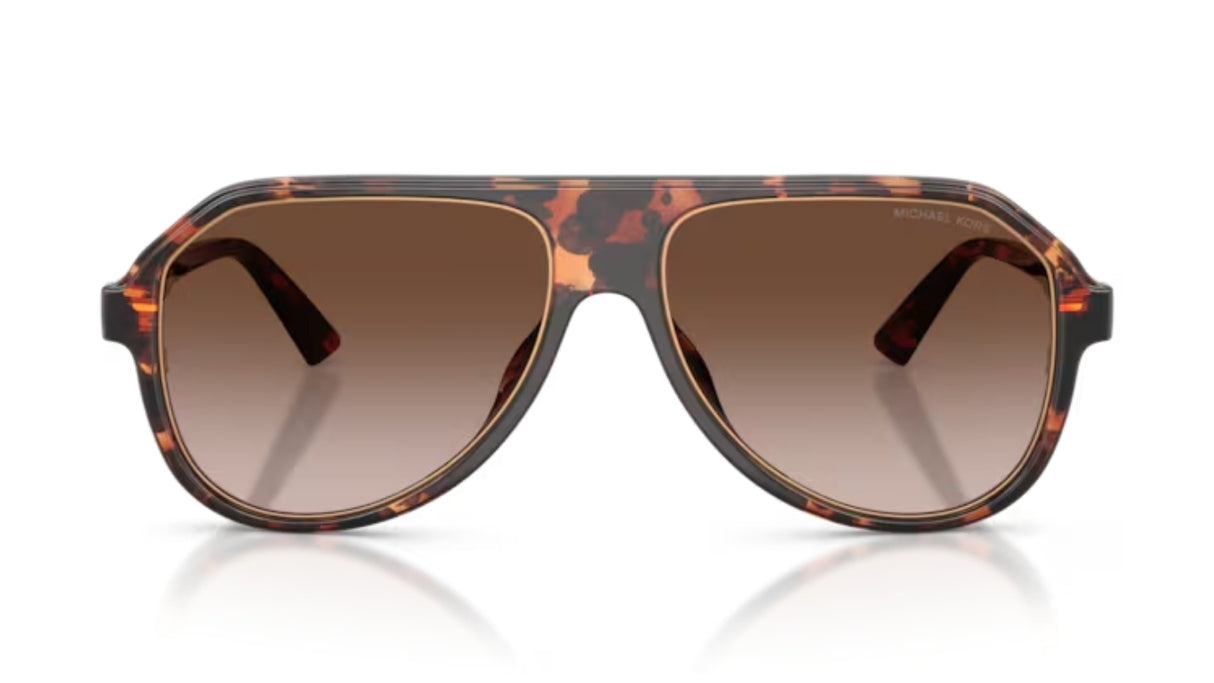 Michael Kors Molokai Dark Tortoise/ Smoke Gradient