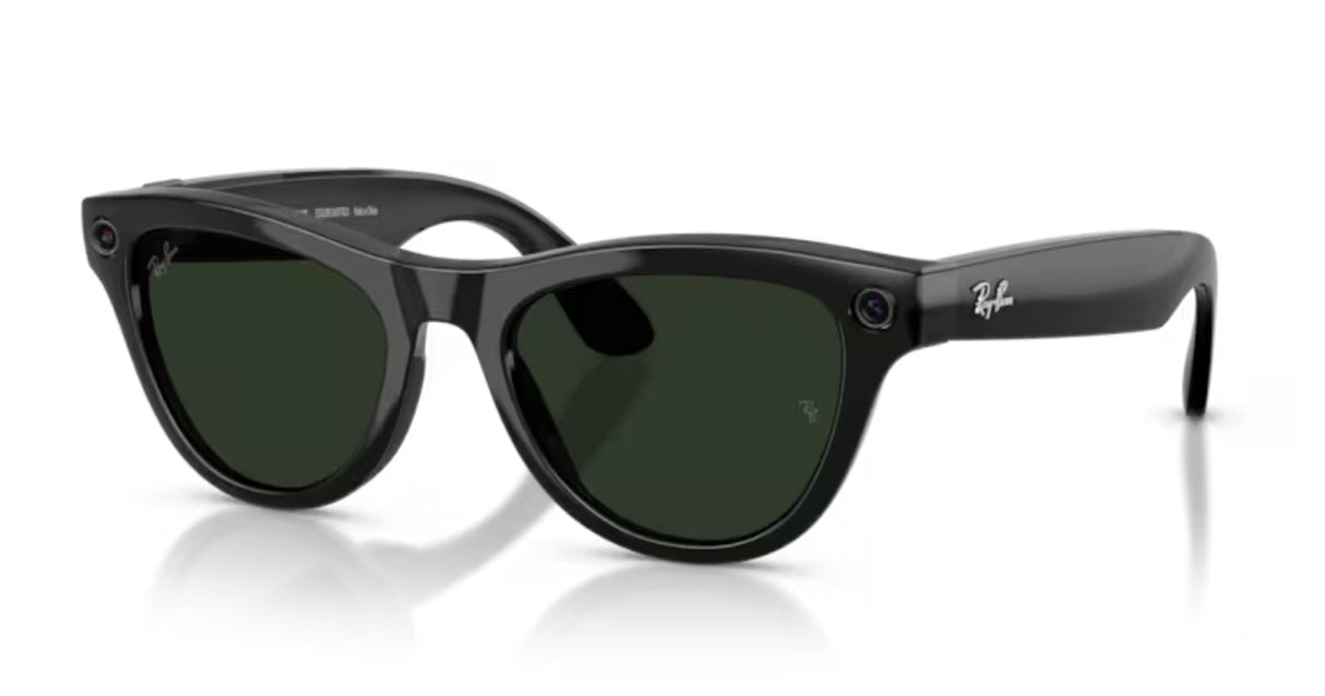 Ray-Ban Skyler Shiny Black/ Grafith Green Photochromic