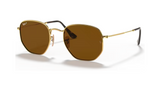 Ray-Ban Hexagonal Arista/ B-15 Brown