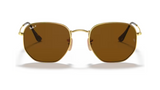 Ray-Ban Hexagonal Arista/ B-15 Brown