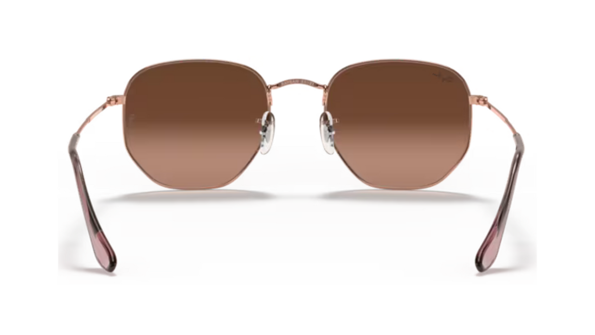 Ray-Ban Hexagonal Copper/ Pink Gradient Brown