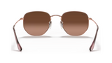 Ray-Ban Hexagonal Copper/ Pink Gradient Brown